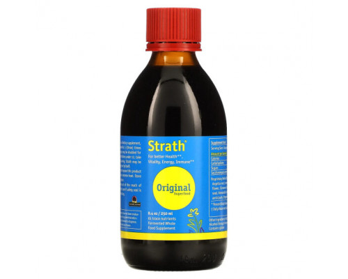 Растительные экстракты и настойки Bio-Strath, Strath (Страт), оригинальный суперпродукт, 250 мл (8,4 жидкой унции) Растительные экстракты и настойки Bio-Strath, Strath (Страт), оригинальный суперпродукт, 250 мл (8,4 жидкой унции)