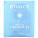 Choice Organic Teas, Травяной чай, органический, ромашка, без кофеина, 16 чайных пакетиков, 0,5 унции (14 г)