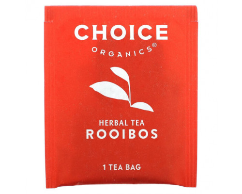Травяные сборы и чаи Choice Organic Teas, Herbal Tea, ройбуш, без кофеина, 16 чайных пакетиков, 32 г (1,12 унции) Травяные сборы и чаи Choice Organic Teas, Herbal Tea, ройбуш, без кофеина, 16 чайных пакетиков, 32 г (1,12 унции)