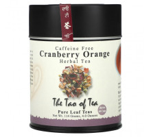 Травяные сборы и чаи The Tao of Tea, Травяной чай с клюквой и апельсином, без кофеина, 114 г (4 унции)