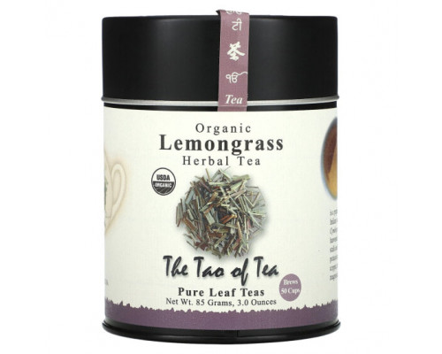 Травяные сборы и чаи The Tao of Tea, Органический травяной чай, лемонграсс, без кофеина, 85 г (3 унции) Травяные сборы и чаи The Tao of Tea, Органический травяной чай, лемонграсс, без кофеина, 85 г (3 унции)