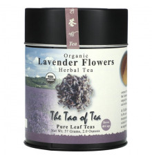 Травяные сборы и чаи The Tao of Tea, Органический травяной чай, цветы лаванды, 57 г (2 унции)