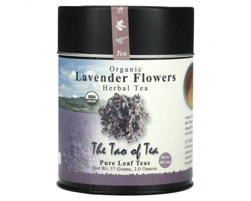 Травяные сборы и чаи The Tao of Tea, Органический травяной чай, цветы лаванды, 57 г (2 унции) Травяные сборы и чаи The Tao of Tea, Органический травяной чай, цветы лаванды, 57 г (2 унции)