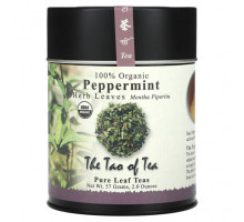Травяные сборы и чаи The Tao of Tea, Листья 100% органических трав, перечная мята, 57 г (2 унции)