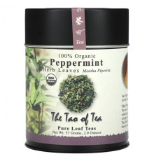 Травяные сборы и чаи The Tao of Tea, Листья 100% органических трав, перечная мята, 57 г (2 унции)