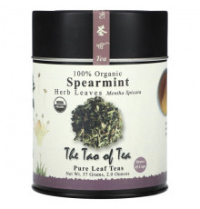 Травяные сборы и чаи The Tao of Tea, Листья 100% органических трав, мята колосистая, 57 г (2 унции)