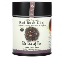 Травяные сборы и чаи The Tao of Tea, 100% органический южноафриканский ройбуш и специи, чай из красного куста, 114 г (4 унции)