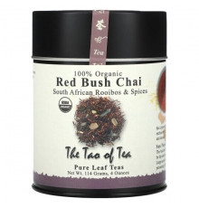 Травяные сборы и чаи The Tao of Tea, 100% органический южноафриканский ройбуш и специи, чай из красного куста, 114 г (4 унции)