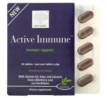 New Nordic, Active Immune, Immune Support, 30 Tablets