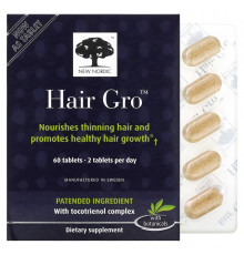 New Nordic US Inc, Hair Gro, 60 капсул