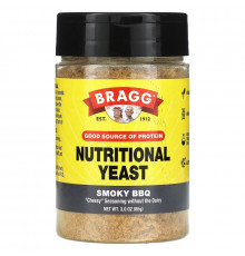 Bragg, Nutritional Yeast, Smoky BBQ, 3 oz (85 g)