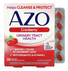 Azo Cranberry Tablets 50 Tablets