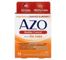 Azo Bladder Control with Go-Less 54 Capsules
