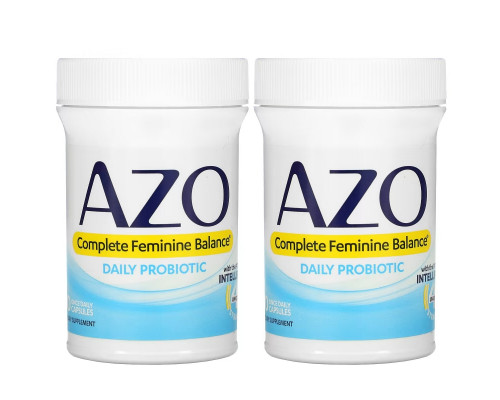 Azo, Complete Feminine Balance, Daily Probiotic, 60 Once Daily Capsules Azo, Complete Feminine Balance, Daily Probiotic, 60 Once Daily Capsules