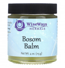 WiseWays Herbals, LLC WiseWays Herbals LLC, Бальзам для груди, 4 унции (112 г)