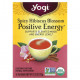 Травяные сборы и чаи Yogi Tea, Spicy Hibiscus Positive Energy, 16 чайных пакетиков, 32 г (1,12 унции)