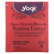 Травяные сборы и чаи Yogi Tea, Spicy Hibiscus Positive Energy, 16 чайных пакетиков, 32 г (1,12 унции)