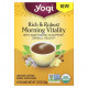 Травяные сборы и чаи Yogi Tea, Rich & Robust Morning Vitaility, 16 чайных пакетиков, 36 г (1,27 унции)
