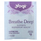 Травяные сборы и чаи Yogi Tea, Breathe Deep, без кофеина, 16 чайных пакетиков, 32 г (1,12 унции)