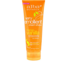 Alba Botanica Натуральный смягчающий крем для бритья Манго и ваниль 8 унций (227 г)