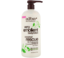 Alba Botanica Смягчающий лосьон для тела с кокосовым маслом 32 унции (907 г)