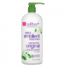 Alba Botanica Смягчающий лосьон для тела Без запаха Натуральный 32 oz (907 г)