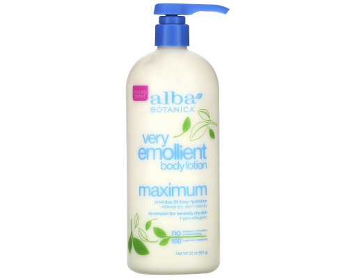 Alba Botanica Смягчающий лосьон для тела большой объем 32 унции (907 г) Alba Botanica Смягчающий лосьон для тела большой объем 32 унции (907 г)