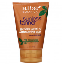 Alba Botanica Sunless Tanning Lotion 4 oz (113 g)