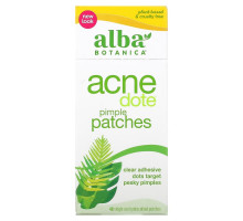 Alba Botanica, Acnedote Pimple Patches, 40 Single Use Hydrocolloid Patches