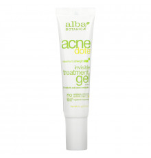 Alba Botanica Средство от угревой сыпи Бесцветный гель Без масла 05 унции (14 г)