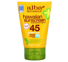 Alba Botanica Гавайское солнцезащитное средство SPF 45 4 унции (113 г)