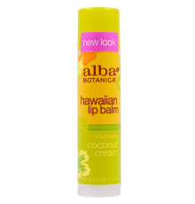Alba Botanica Гигиеническая помада с кокосовым кремом 015 унции (42 г)