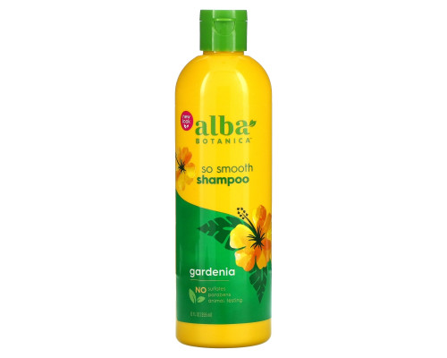 Alba Botanica Натуральный гавайский шампунь смягчающая гардения, для бережного очищения и питания волос, 12 жидких унций (355 мл) Alba Botanica Натуральный гавайский шампунь смягчающая гардения, для бережного очищения и питания волос, 12 жидких унций (355 мл)
