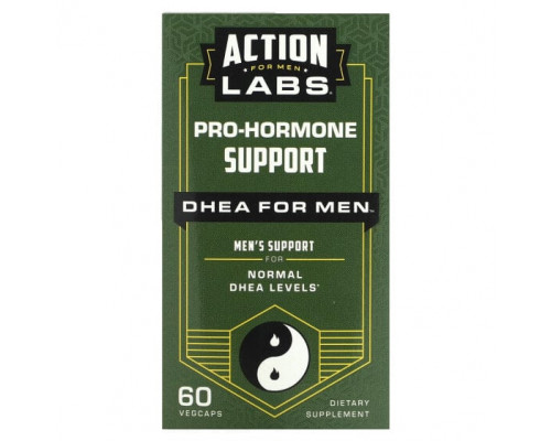 Мужское здоровье Pro-Hormone Support, DHEA For Men, 60 Vegcaps Мужское здоровье Pro-Hormone Support, DHEA For Men, 60 Vegcaps
