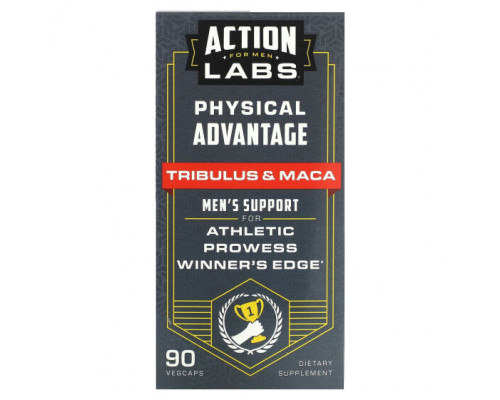 Суперфуды For Men, Physical Advantage, Tribulus & Maca, 90 Vegcaps Суперфуды For Men, Physical Advantage, Tribulus & Maca, 90 Vegcaps