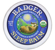 Badger Company Бальзам перед сном лаванда и бергамот 0,75 унции (21 г)