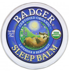 Badger Company Бальзам перед сном лаванда и бергамот 0,75 унции (21 г)