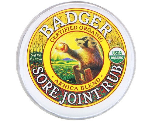 Badger Company Sore Joint Rub Arnica Blend .75 oz (21 g) Badger Company Sore Joint Rub Arnica Blend .75 oz (21 g)