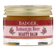 Badger Company Бальзам для кожи Дамасская роза, для питания и увлажнения кожи, 1 унция (28 г)