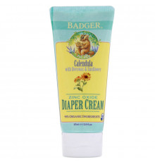 Badger Company Diaper Cream Calendula w/ Beeswax and Sunflower 2.9oz.