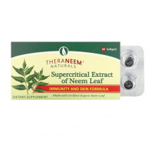 Аюрведа Organix South, TheraNeem Naturals, сверхкритический экстракт листьев нима, 60 мягких таблеток