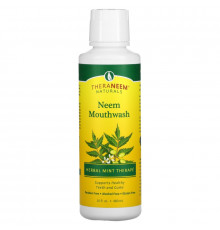 Organix South TheraNeem Organix жидкость для полоскания рта Neem травяная терапия мяты 16 жидких унций (480 мл)