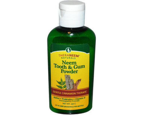Organix South Theraneem Naturals Neem Tooth & Gum Powder Gentle Cinnamon Therape 40 g Organix South Theraneem Naturals Neem Tooth & Gum Powder Gentle Cinnamon Therape 40 g
