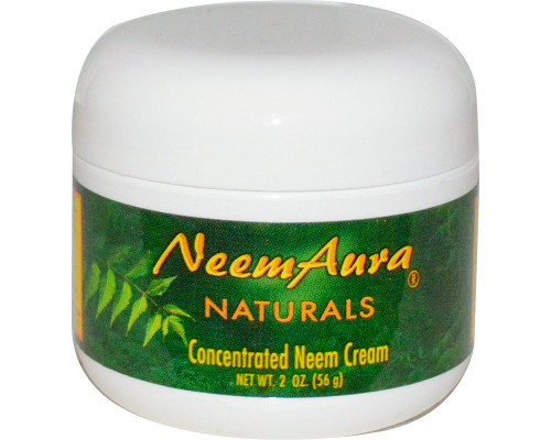 Neemaura Naturals Inc, Концентрированный крем с нимом для восстановления и питания кожи, 2 унции (56 г)