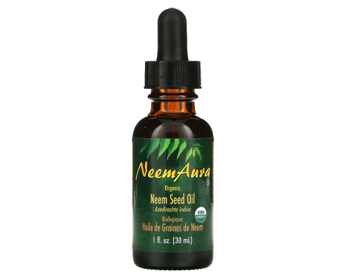 Neemaura Naturals Inc Organic Neem Seed Oil 1 fl oz (30 ml) Neemaura Naturals Inc Organic Neem Seed Oil 1 fl oz (30 ml)