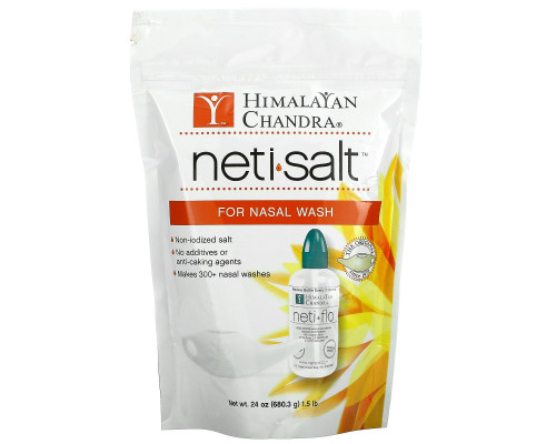 Himalayan Institute Соль Neti запасная упаковка соли ECO Neti 24 унции (680.3 г) Himalayan Institute Соль Neti запасная упаковка соли ECO Neti 24 унции (680.3 г)