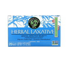 Triple Leaf Tea, Травяное слабительное, 20 пакетиков, 1.4 унций (40 г)