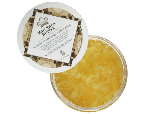 Nubian Heritage Hand & Body Scrub Raw Shea Butter 12 oz (340 g) Nubian Heritage Hand & Body Scrub Raw Shea Butter 12 oz (340 g)