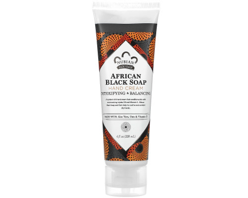 Nubian Heritage Крем для рук African Black Soap 4 унции (118 мл) Nubian Heritage Крем для рук African Black Soap 4 унции (118 мл)