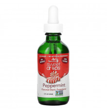 Wisdom Natural SweetLeaf Жидкая стевия перечная мята, натуральный заменитель сахара, 60 мл